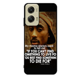 Tupac Quote Case Motorola Moto G Stylus 2024 5G BC2954