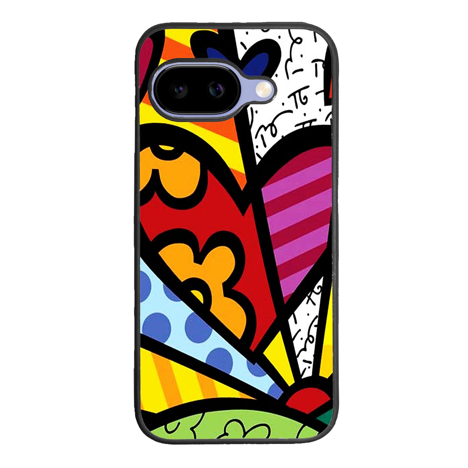 Romero Britto Pop Art Love Case Google Pixel 9A BC2989