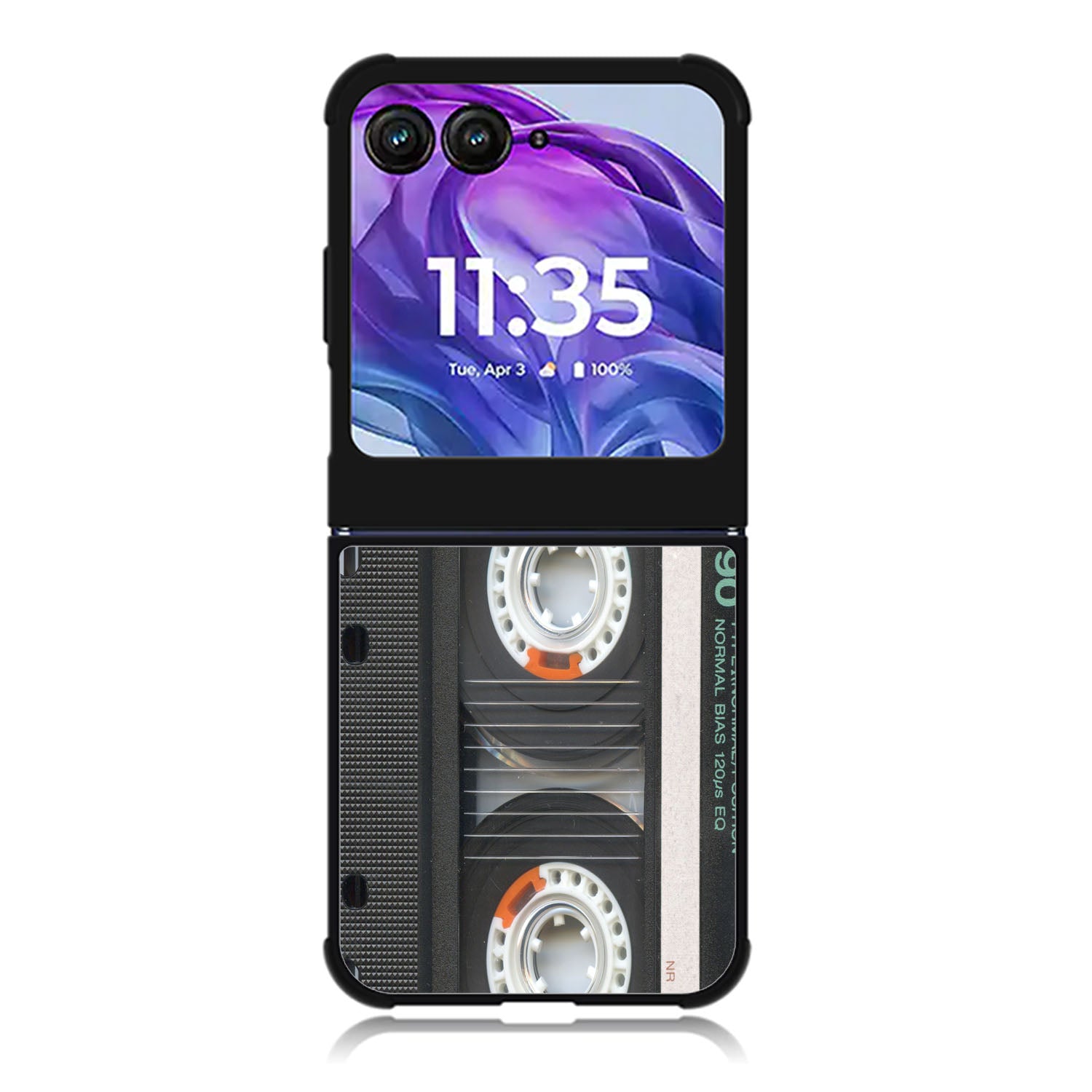 RETRO CASSETTE TAPE Motorola Moto Razr 2024 , Moto Razr 50 Case FE2987