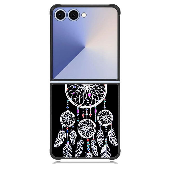 DREAM CATCHER BLACK Samsung Galaxy Z Flip 7 Case BC3017
