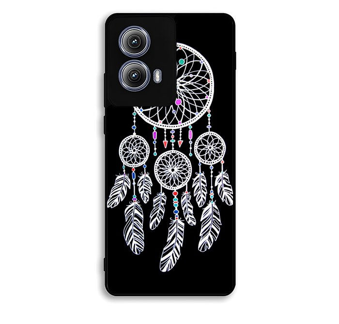 DREAM CATCHER BLACK Motorola Moto Edge 2024 Case BC3017