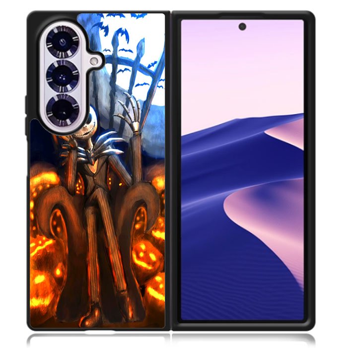 NIGHTMARE BEFORE CHRISTMAS JACK SKELLINGTON Samsung Galaxy Z Fold 7 5G Case BC2973