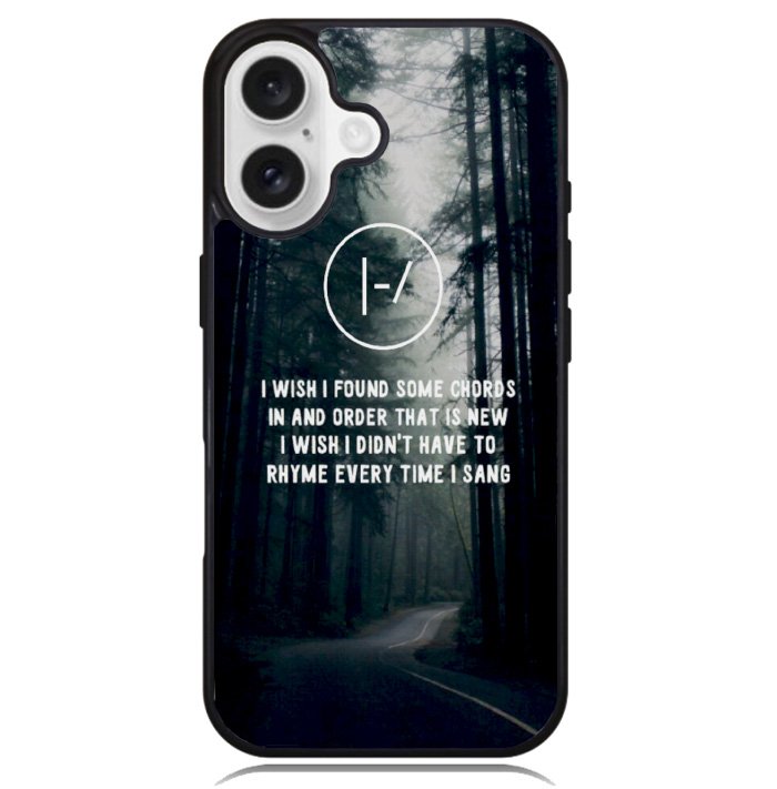 TWENTY ONE PILOTS LYRICS Case iPhone 16 BC2958