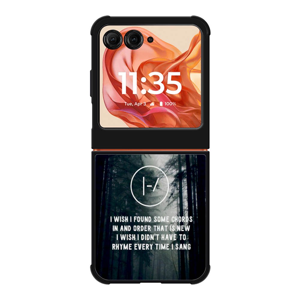 TWENTY ONE PILOTS LYRICS Motorola Moto Razr 2025/2024 , Moto Razr 60/50 Case BC2958