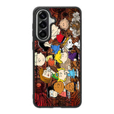 Peanuts In Background Wood Art Samsung Galaxy A37 Case BC2977