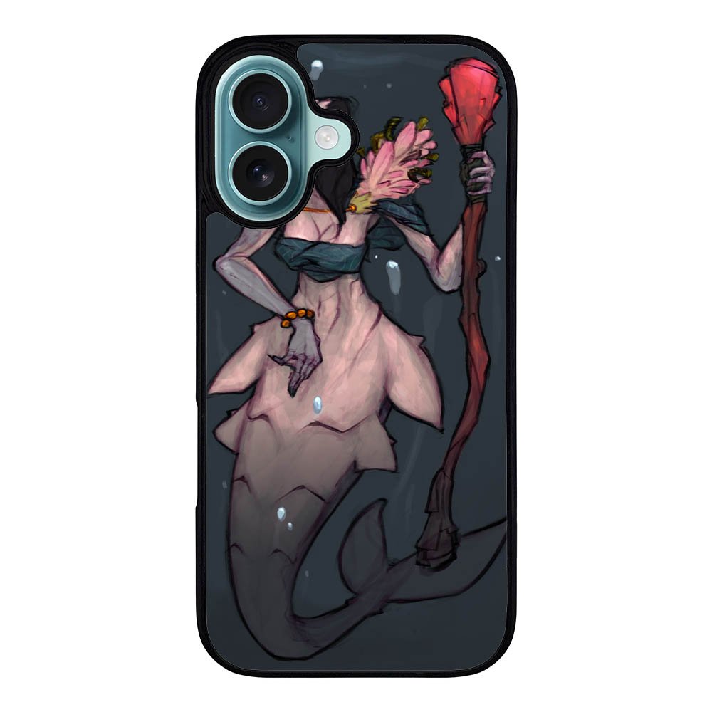 Mermaid and Flowers Case iPhone 16 Plus BC2869