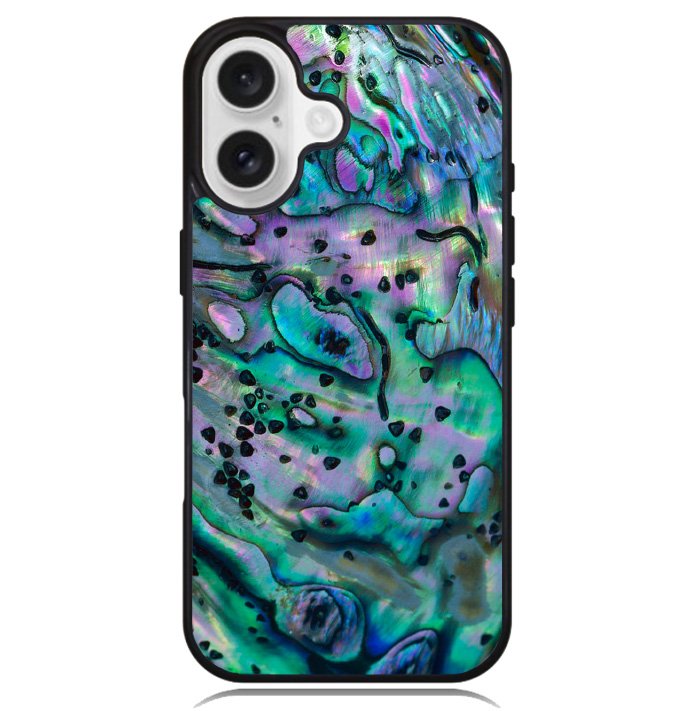 Rainbow Abalone Haliotis Iris Case iPhone 16 BC2890