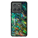 Luxury Blue Abalone Case Motorola Moto Edge 2025 BC2865