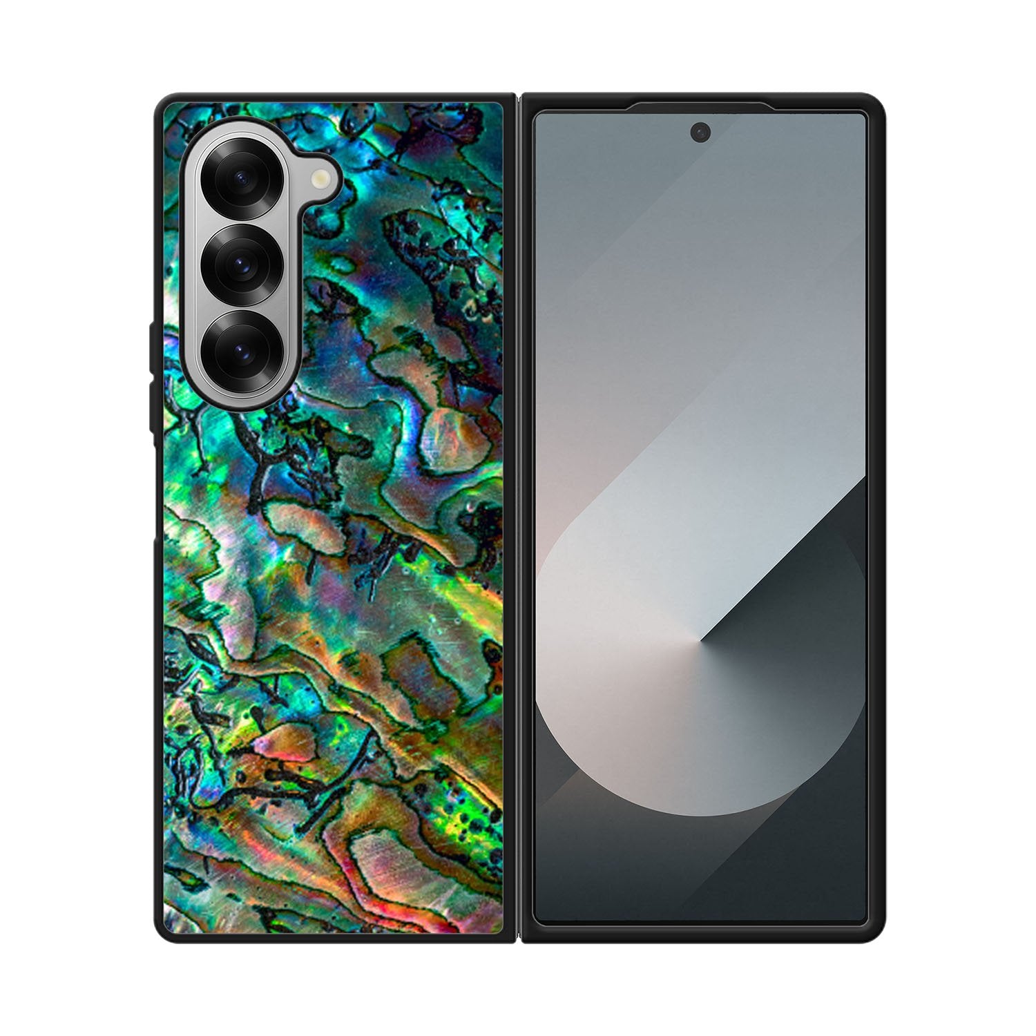 Luxury Blue Abalone Case Samsung Galaxy Z Fold 6 5G BC2865