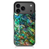Luxury Blue Abalone iPhone 17 Pro Case BC2865
