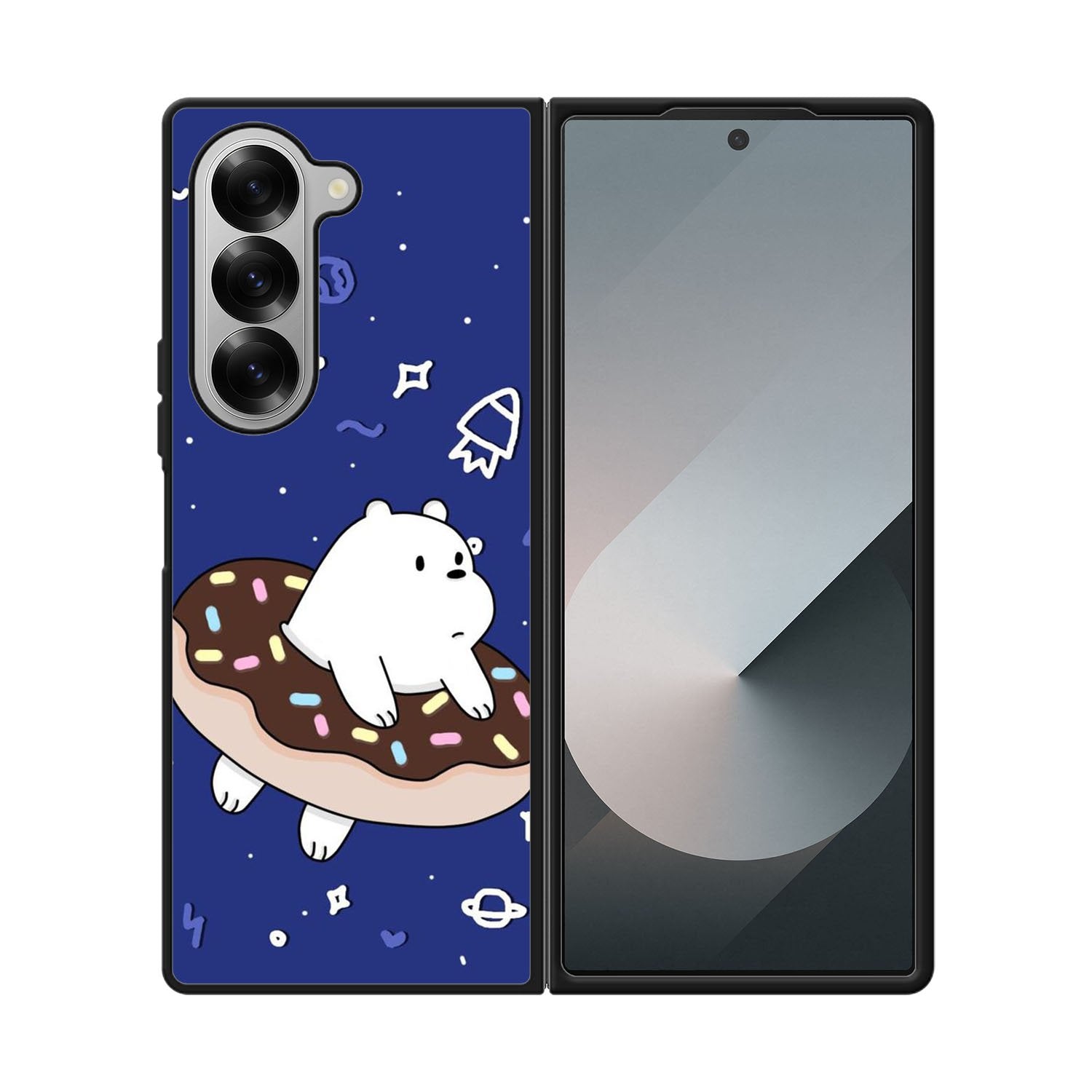 We Are Bare Bears Donut Case Samsung Galaxy Z Fold 6 5G BC2904