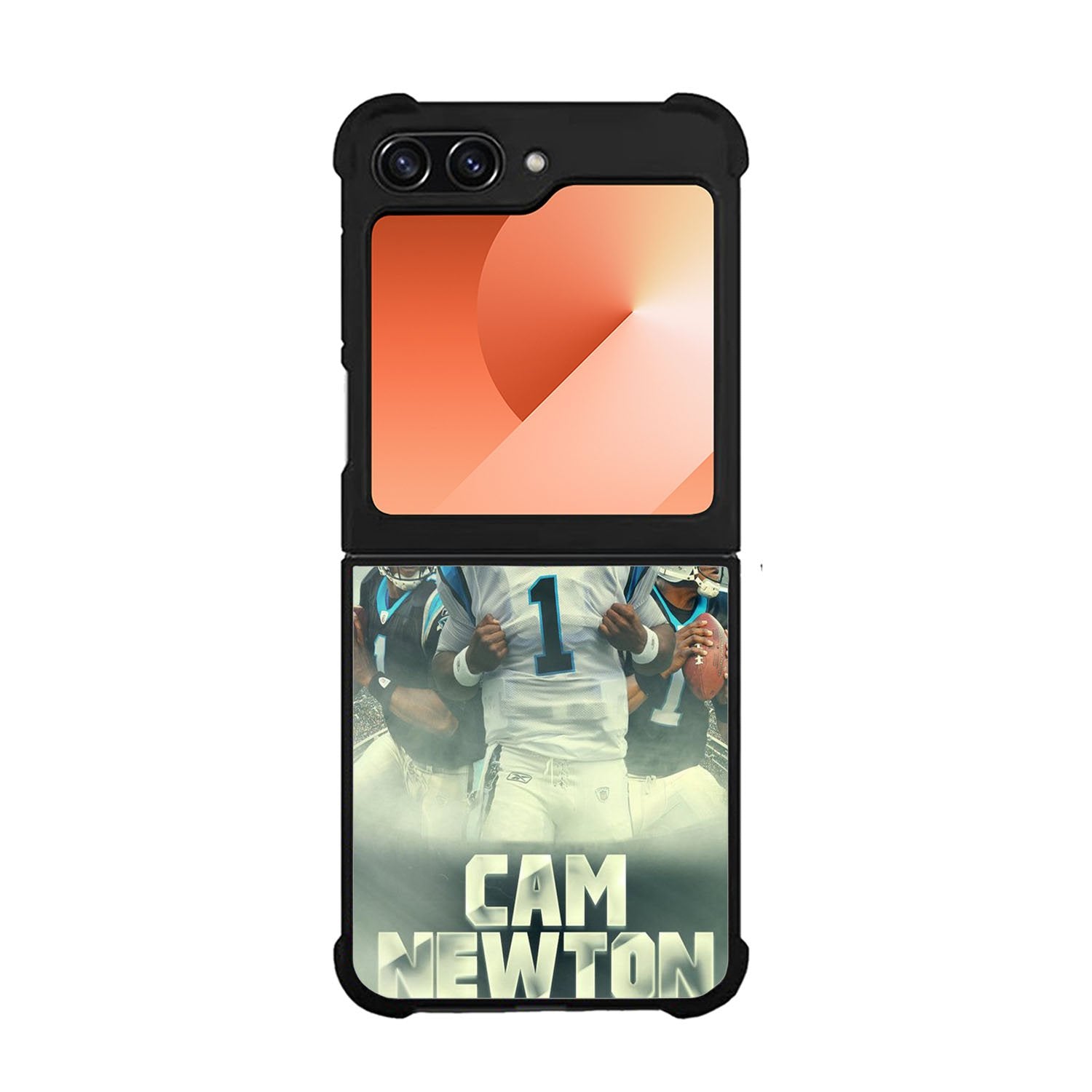 Cam Newton Carolina Pathers Case Samsung Galaxy Z Flip 6 5G BC2919