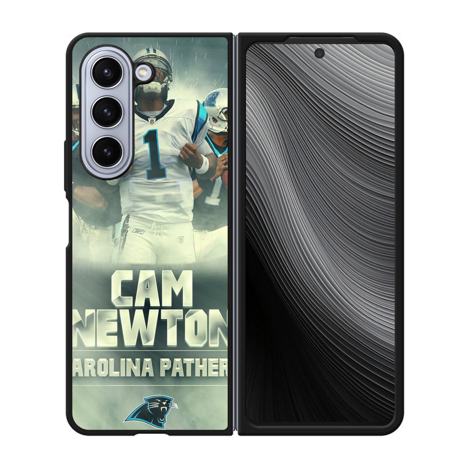 Cam Newton Carolina Pathers Case Samsung Galaxy z Fold 5 5G BC2919