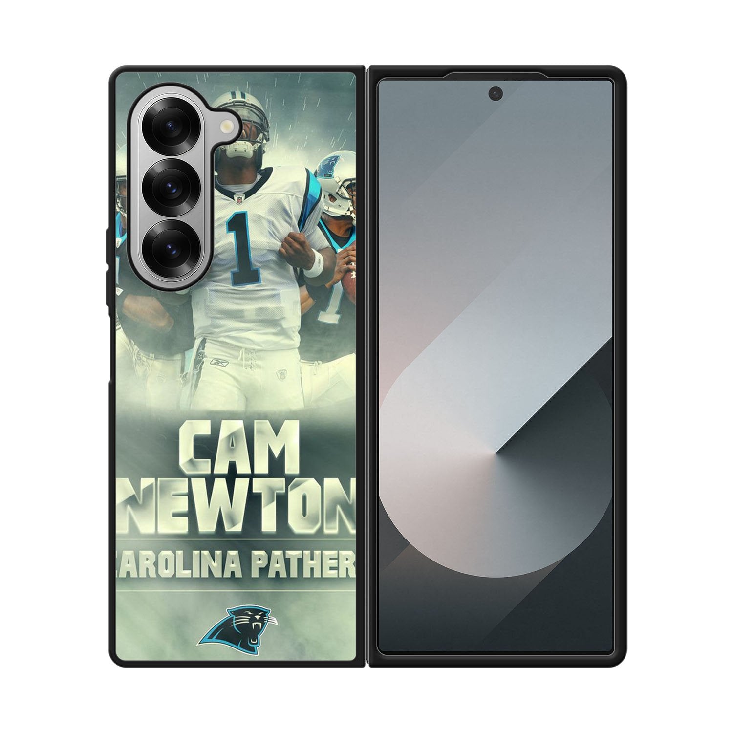 Cam Newton Carolina Pathers Case Samsung Galaxy Z Fold 6 5G BC2919