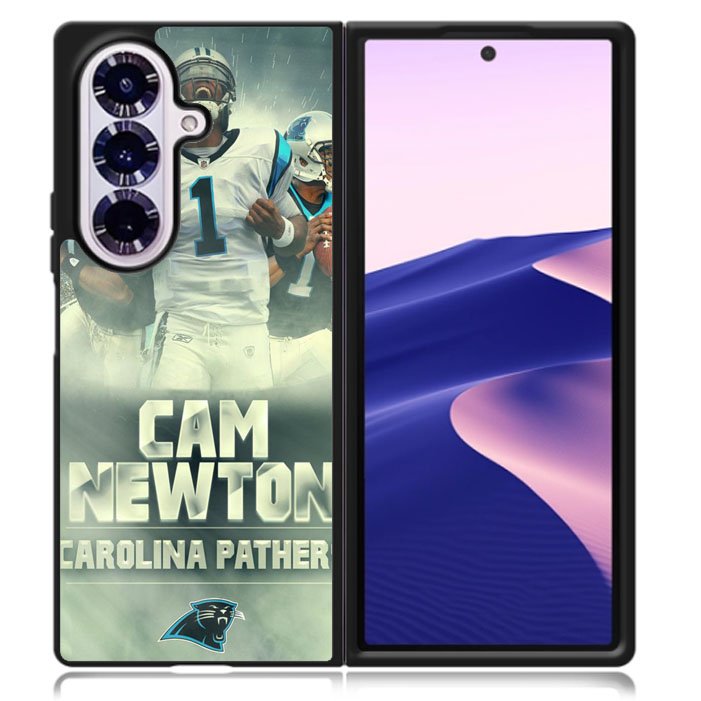 Cam Newton Carolina Pathers Samsung Galaxy Z Fold 7 5G Case BC2919