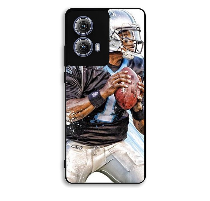 Cam Newton Carolina Panthers Motorola Moto Edge 2024 Case BC2918
