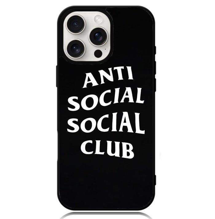 Anti Social Social Club Case iPhone 16 Pro BC2813