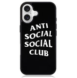 Anti Social Social Club Case iPhone 16 BC2813