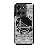 Golden State Warriors Logo In The Wall Motorola Moto G 5G 2025 Case BC2835