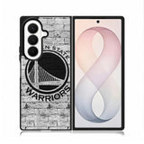 Golden State Warriors Logo In The Wall Samsung Galaxy Z Fold 8 Ultra Case BC2835