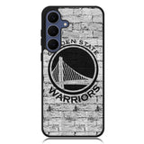 Golden State Warriors Logo In The Wall Samsung Galaxy S25 FE Case BC2835