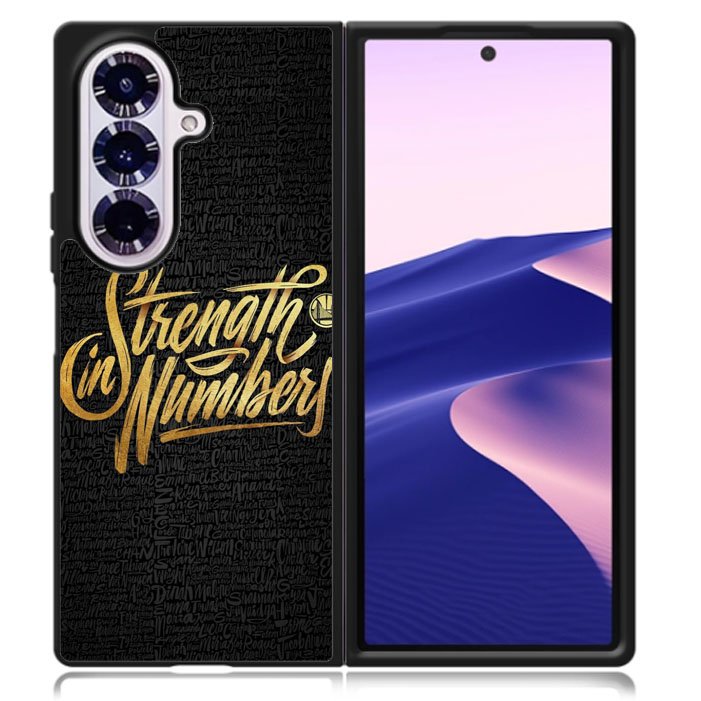 Golden State Warriors Typography Samsung Galaxy Z Fold 7 5G Case BC2840