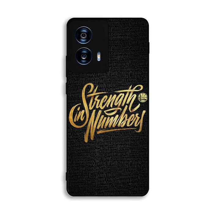 Golden State Warriors Typography Motorola Moto G Power 5G 2024 Case BC2840