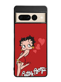 Betty Boop Red Background Google Pixel 7 Pro Case