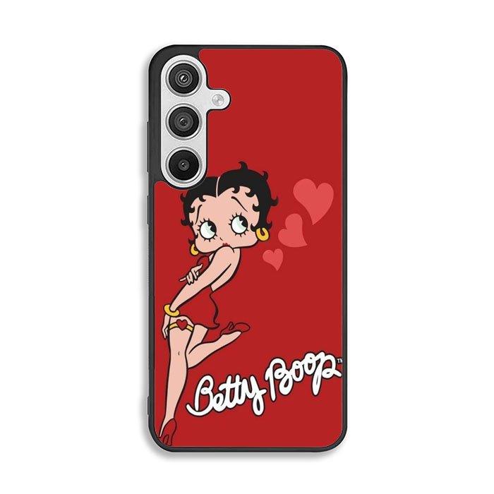 Betty Boop Red Background Samsung Galaxy A26 Case FE5695