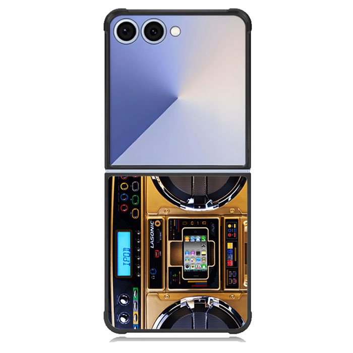 Radio Tape Samsung Galaxy Z Flip 7 Case BC2889