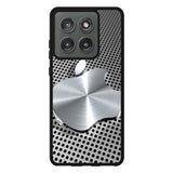 3D Apple Silver Case Motorola Moto Edge 2025 BC2825