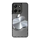 3D Apple Silver Motorola Moto G 5G 2025 Case BC2825