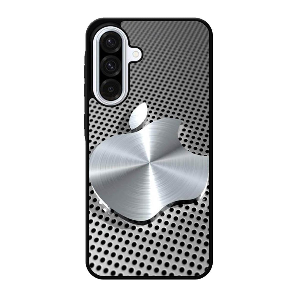 3D Apple Silver Samsung Galaxy A56 Case BC2825