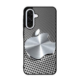 3D Apple Silver Samsung Galaxy A36 Case BC2825