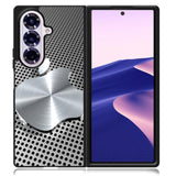 3D Apple Silver Samsung Galaxy Z Fold 7 5G Case BC2825