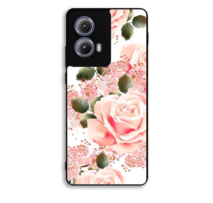 Flowers Pink Motorola Moto Edge 2024 Case FE3169