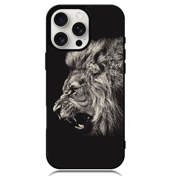 Male Lion Case iPhone 16 Pro BC2866