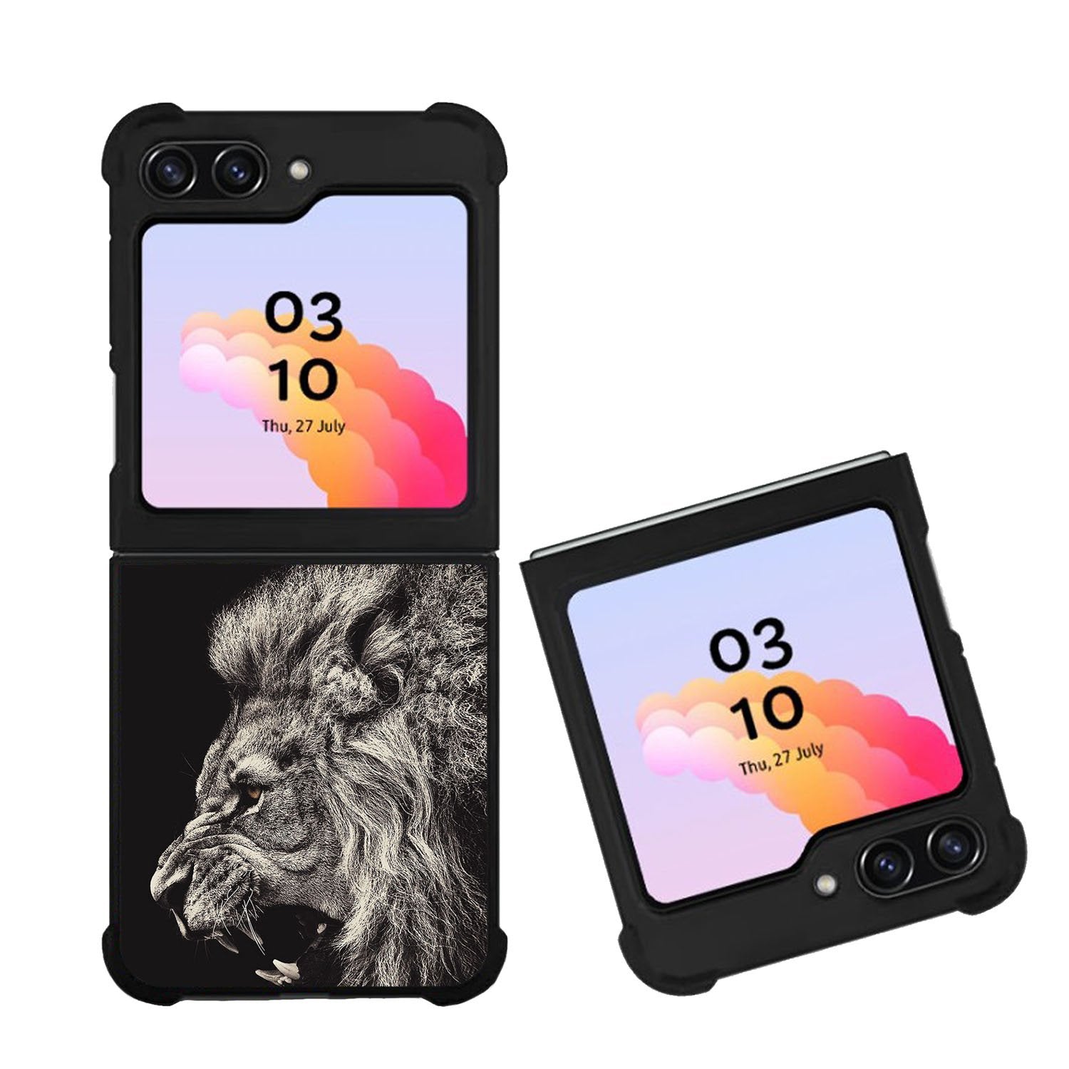 Male Lion Case Samsung Galaxy Z Flip 5 5G BC2866