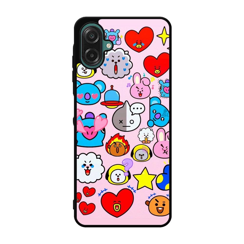 BTS BT21 Cute Pink Case Samsung Galaxy A07 BC2910