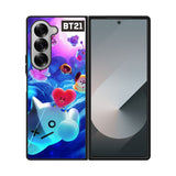 BTS BT21 Galaxy Case Samsung Galaxy Z Fold 6 5G BC2911