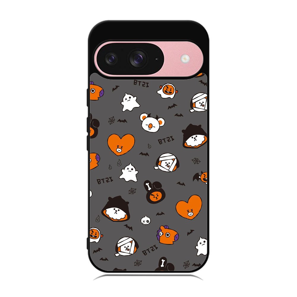 BTS BT21 Happy Halloween Case Google Pixel 9 BC2912