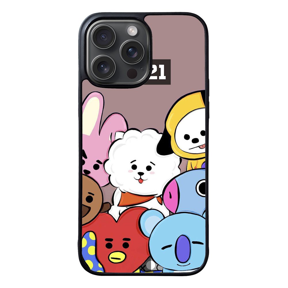 BTS BT21 Case iPhone 15 Pro BC2913
