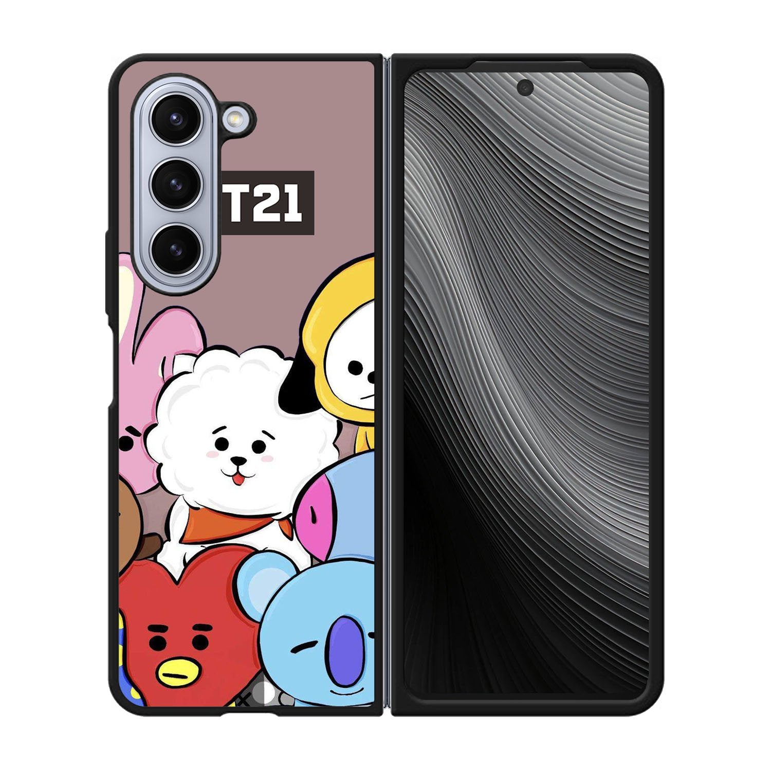 BTS BT21 Case Samsung Galaxy z Fold 5 5G BC2913