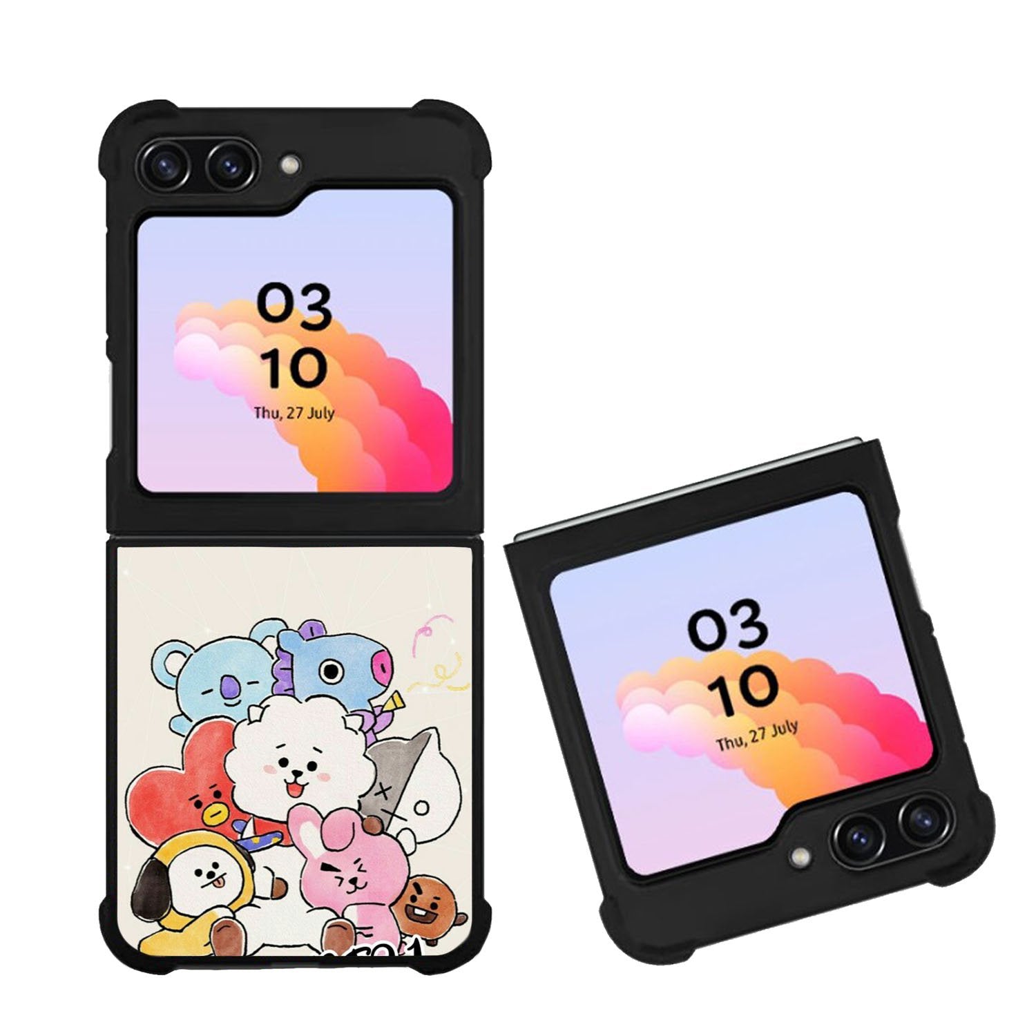 BTS BT21 Case Samsung Galaxy Z Flip 5 5G BC2914