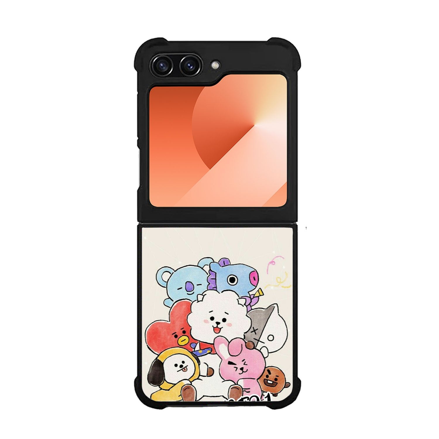 BTS BT21 Case Samsung Galaxy Z Flip 6 5G BC2914