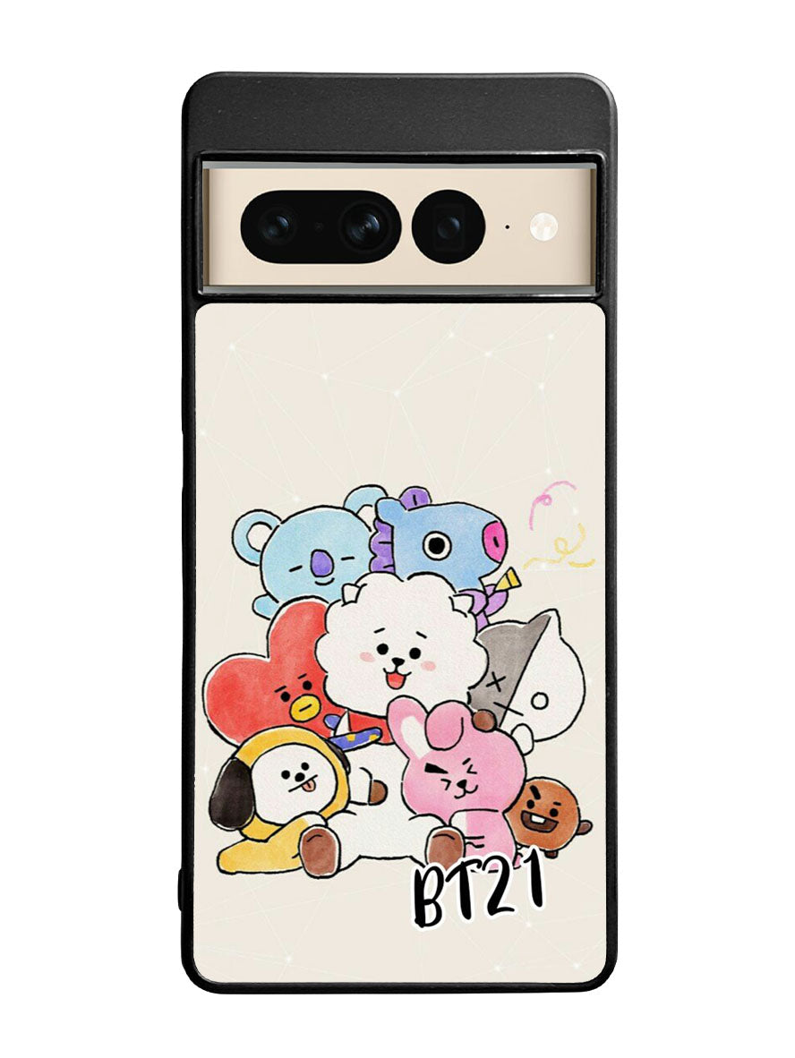 BTS BT21 Google Pixel 7 Pro Case