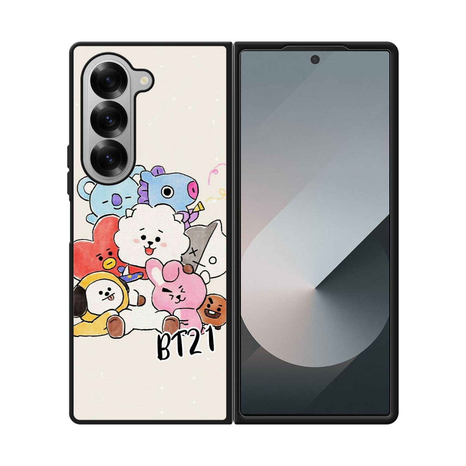 BTS BT21 Case Samsung Galaxy Z Fold 6 5G BC2914