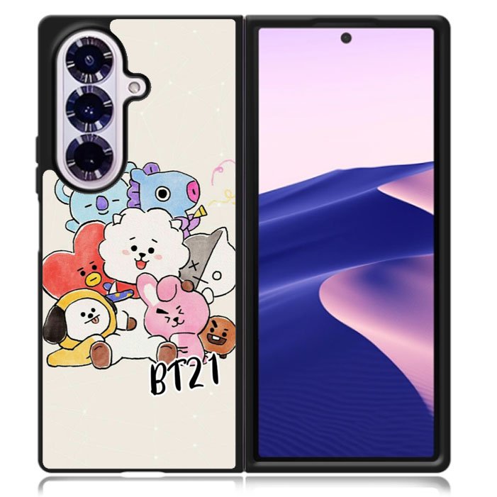 BTS BT21 Samsung Galaxy Z Fold 7 5G Case BC2914