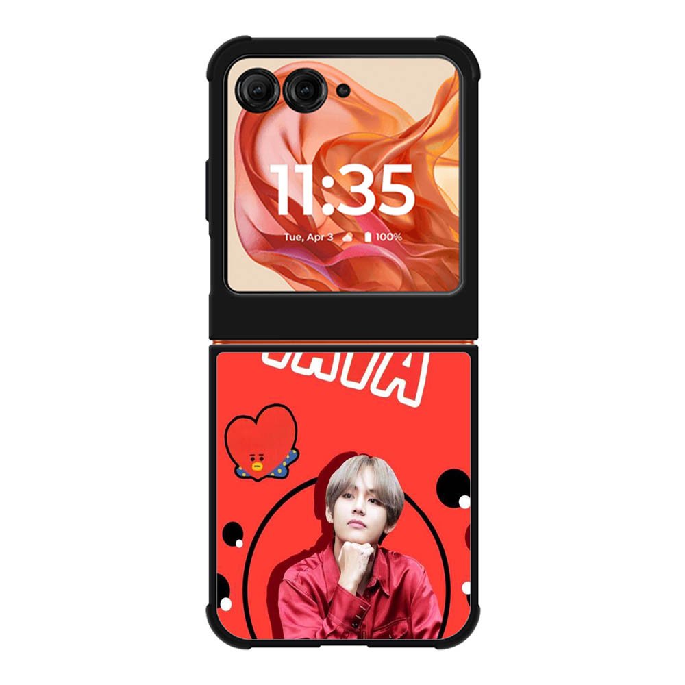 BTS BT21 Tata Motorola Moto Razr 2025/2024 , Moto Razr 60/50 Case BC2916