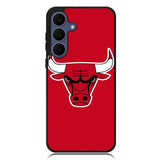 Chicago Bulls Red Logo Samsung Galaxy S25 FE Case BC2923